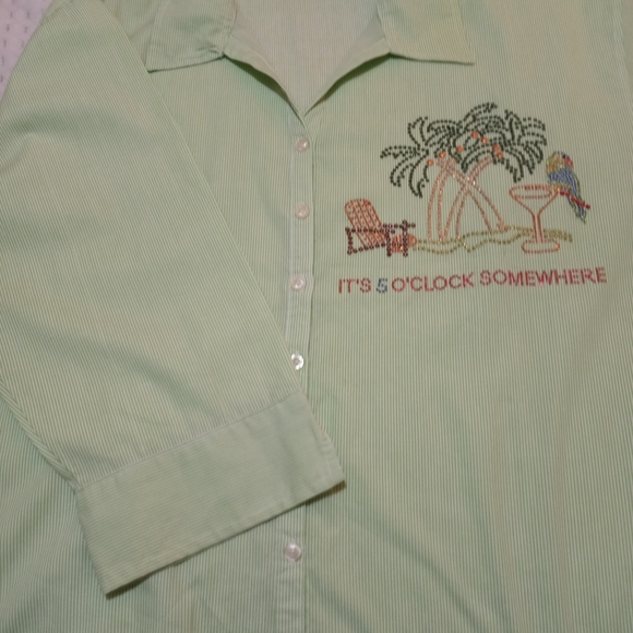 RAINBOW  WOMEN  BLAUSE  PLUS SIZE 2XL - Picture 4 of 9